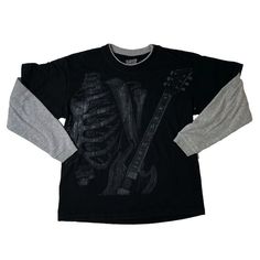 Skeleton Chest, Boys Skater, Skater Tee, Just Sold, A Skeleton, Emo Outfits, Dream Clothes