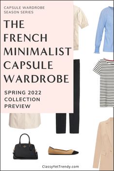 Capsule Wardrobe Winter, Outfit Calendar, French Capsule Wardrobe, French Minimalist, French Wardrobe, Classy Yet Trendy, Classic Capsule Wardrobe, Minimalist Summer