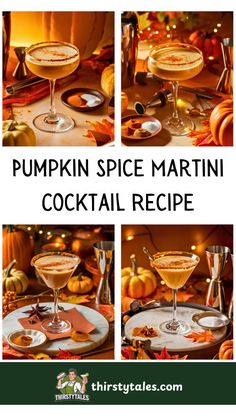 the pumpkin spice martini cocktail recipe