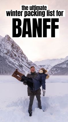 the ultimate winter packing list for banff is out now and it's free