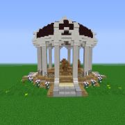 Tea Pavilion, Craft Houses, Minecraft Garden, Passion Tea, Minecraft Inspiration