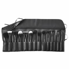 The e.l.f. 19 Piece Brush Set is the must have collection of brushes that helps create a wide range of gorgeous looks. These vegan-friendly brushes can be used with wet or dry products. The brush roll travel case offers on-the-go convenience. Brushes Included: Contouring Brush, Selfie Ready Foundation Brush, Flawless Face Brush, Blending Brush, Crease Brush, Eyeshadow "C" Brush, Eyebrow Duo Brush, Small Precision Brush, Angled Eyeliner Brush, Stipple Brush, Powder Brush, Blush Brush, Flawless Co Face Cleanser Brush, Elf Brushes, Elf Makeup Brushes, Makeup Brush Roll, Makeup Station, Brush Roll, Elf Cosmetics, Highlighter Brush, Makeup Brush Cleaner