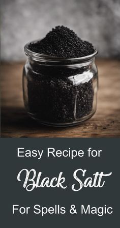 Does your spell call for black salt? (And wtf is black salt?!) Good news. It's easy to make with stuff you (almost certainly) already have. Here's an easy recipe you can do right now. Black Salt Ritual, How To Make Witches Black Salt, Black Witch Salt, Black Salt Witchcraft Recipe, Witches Black Salt Recipe, Witch Salt Recipes, Protection Salt Recipe, Wicca Crafts Diy, How To Make Black Salt Witchcraft