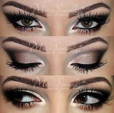 Melissa Samways!  If I did neutral eyes they'd look like this ;D Light Glam, Shadow Ideas, Rock Makeup, Neutral Makeup, Stunning Eyes, Kiss Makeup, I Love Makeup, Makeup Goals, Beauty Ideas