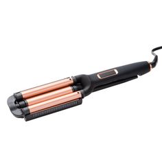 Luxe Adjustable Deep Waver Ion Luxe Adjustable Deep Waver  |  Sally Beauty Waver Iron, Deep Waver, Barrel Curling Iron, Hair Crimper, Hair Waver, Curling Irons, Tousled Waves, Sally Beauty, Neck Massage