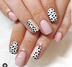 2023 Nail Colours, Pastel Leopard Print, Basic Nail, Cotton Candy Nails, Boho Nails, Confetti Nails, Spring Nail Trends, Leopard Print Nails, Cute Spring Nails