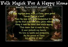 Folk Magic Folk Magic Spells, Paganism Spells, Kitchen Witchery, Witchcraft Spell Books, Magical Life