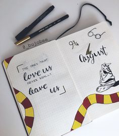 an open notebook with some writing on it