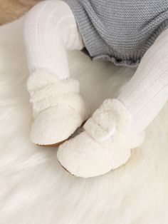 [SAFETY MATERIAL] -- 100% Poly-cotton; Not quite socks, not quite shoes, these soft, these slipper-like booties are perfect fit for growing baby!
[GOT A LITTLE KICKER?]-- Anti-slip bottoms makes learning to walk safer and easier. These stay on crib booties are wrapped, cozy & comfortable on baby's skin; When you're tying to layer up, hook & loop closed is really adorable; Elastic ankle support makes putting them on and taking them off, still keep feet covered & warm all day & night.
[NO MORE SOC Bedroom Shoes, Sock Slippers, Soft Bedroom, Toddler Crib, Infant Baby Girl, Baby Kicking, Baby Sleepers, Baby Girl Boy, Warm Shoes