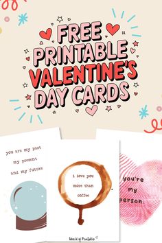 Get ready for Valentine’s Day with these adorable free printable cards! Perfect for friends, family, or that special someone, these unique designs are easy to download and print at home. Show your love with cute messages and fun illustrations that make Valentine’s Day extra special! Cute Valentines Cards, Free Printable Valentines Cards, Cute Valentines Card, Printable Valentines Day Cards, Printable Valentines Cards, Free Printable Cards, Romantic Cards