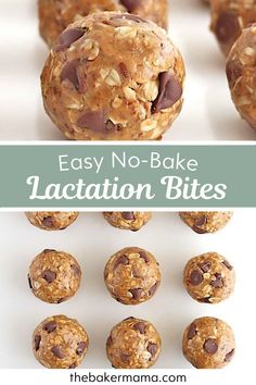 Are you a nursing mom? Boost your energy and milk supply with these No-Bake Lactation Bites. This simple recipe uses oats, nut butter, and flaxseed for a nutritious snack that's both satisfying and easy to make. With just a few ingredients and minimal prep time, you can prepare these bites to support your body during those busy breastfeeding days. Nursing Snacks, Lactation Bites, Pregnancy Freezer Meals, Nursing Foods, Breastfeeding Cookies, Breastfeeding Snacks, Pregnancy Snacks, Ball Recipes, Breastfeeding Foods