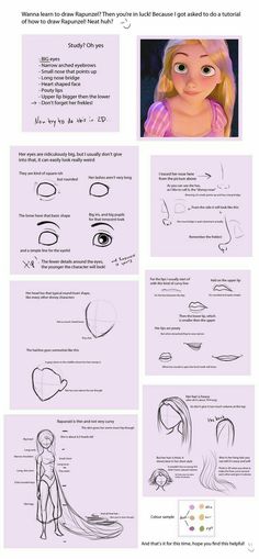 the instructions for how to draw an anime character