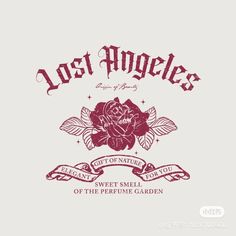 the logo for lost angeles's sweet smell garden