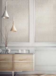 Frost Wallpaper in Beige and Brown from the Terrain Collection by Candice Olson for York Wallcoverings Frost Wallpaper, Candice Olson, W Wallpaper, Design A Space, Wall Trim, York Wallcoverings, Contemporary Wallpaper, Wall Molding, Burke Decor