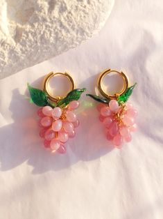 Grape Earrings, Dope Jewelry, Funky Jewelry, Jewelry Lookbook, Girly Jewelry, Jewelry Inspo, Dream Jewelry, Stylish Jewelry, Pretty Jewellery