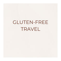 gluten-free travel Tips And Tricks, Gluten Free, Travel, Pins