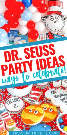 dr seuss party ideas for kids to celebrate