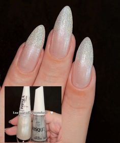 Risqué- as mil porpurinas Impala- lua Nail Polish Storage, Nail Art Designs Diy, Nails Inspo, Stiletto Nails, Nude Nails, White Nails, Simple Nails, Glow Up?, Stylish Nails