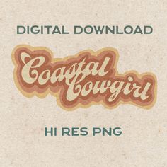 an old fashioned logo with the words digital download