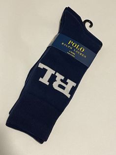 Polo Ralph Lauren Country Club Crew Socks 2-Pack   Unisex Adult - Shoe Size 6 - 12.5   Brand New With Tags! 100% Authentic! *Please contact me to ask any and all questions regarding this item prior to purchasing.*   Please check out my other items!  Bid with confidence, check my feedback. Bidders with 0 (zero) or negative feedback, please contact me prior to placing a bid. Ralph Lauren Country, Navy Blue Shoes, Blue Shoes, Country Club, Negative Feedback, Crew Socks, Polo Ralph, Polo Ralph Lauren, Shoe Accessories