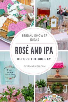 the bridal shower ideas for rose and ipa before the big day are here