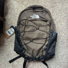 North Face Borealis Backpack, Brand New, Never Used. Only Selling Because I Want Something Bigger. Color Is Smokey Brown/Tnf Black. The North Face Borealis Backpack, North Face Bag, Backpacking Gear, North Face Backpack, Brown Bags, Mini Backpack