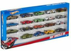 the hot wheels collection is in its box