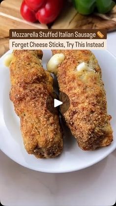 5.3K views · 420 reactions | Mozzarella Stuffed Italian Sausage 🌭🧀 
Golden, crispy, and packed with gooey mozzarella—this easy, low-carb delight is pure keto comfort food! 😋

What You Need: 
🌭 Italian sausage 
🧀 Mozzarella sticks 
🥚 Egg 
🧀 Grated Parmesan 
🌿 Italian seasoning 
🍅 Keto-friendly marinara for dipping (e.g., from @yomamasfoods)

How to Make Them: 
1️⃣ Wrap a thin layer of Italian sausage around each mozzarella stick. 
2️⃣ Whisk the egg in a bowl, then mix Parmesan with Italian seasoning. 
3️⃣ Dip the sausage-wrapped mozzarella in egg wash, then coat with the seasoned Parmesan. 
4️⃣ Air fry at 400°F for 10 minutes or until golden and crispy. 
5️⃣ Dunk in warm marinara and enjoy every cheesy, savory bite! 

⭐ Pro Tip: Mixing Italian seasoning into the Parmesan adds even