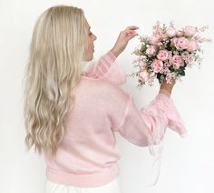 Blush pink sweater with original style sleeves for the bride. Your image will be romantic and cute. ONE size. Chest - 112 cm / 47.2 in inches. Waist - 68 cm / 26.7 in inches (in an unextended manner). Back length - 52 cm / 20.5 in inches. * Materials: wool and acrylic yarn * Hand wash at 30C/86F * Pay your attention that if you will need to change the product to another size or color, or return it, you will have to do it at your own expense. * If you want other color contact me and ask. * If you Pink Knit Cardigan, Wedding Sweater, Blush Pink Sweater, Wedding Shrug, Pull Rose, Shrugs And Boleros, Bridal Jacket, Pink Bridal, Pink Knit