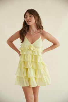 Ella Tiered Mini Dress • Shop American Threads Women's Trendy Online Boutique – americanthreads Summer Ruffle Mini Dress, Summer Dress With Ruffles, Loose Fitting Homecoming Dresses, Dress Hoco Short, Cute Outfits For Europe, Short Layered Dress, Summer Hoco Dresses, Grad Party Dress Summer, Beachy Hoco Dress