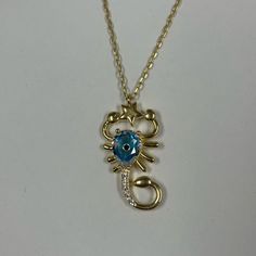 925 Sterling Silver Gold Plated Made With Lab Created Stones And Cubic Zirconia Length Adjustable From About 18 To 20 Inches Evil Eye Design New, Never Worn Evil Eye Design, Evil Eye Necklace, Eye Design, Eye Necklace, Evil Eye, Blue Gold, Womens Jewelry Necklace, Silver Gold, Cubic Zirconia