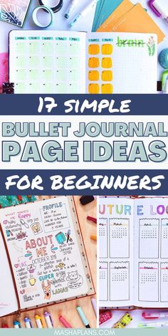 Kickstart your journaling adventure with these 17 simple bullet journal ideas for beginners. We believe that bullet journaling should be accessible to everyone, especially those just starting out. Discover easy and effective page layouts designed to help you organize your life and spark creativity. Whether you're looking for bullet journal page ideas for beginners or tips on how to bullet journal, we've got you covered. Click now to explore and get inspired! Journalling Ideas For Beginners, Dot Journaling For Beginners, Bujo Monthly Goals Page, Journal Stencils Templates, Things To Do In Bullet Journal, Bullet Journal How To, Last Time I Bullet Journal