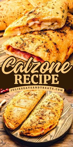 Want a twist on pizza night? Try this delicious Calzone recipe for dinner tonight! All your favorite toppings like pizza sauce, mozzarella cheese, Canadian bacon and pepperoni stuffed inside a dough then baked! Pizza dough stuffed with pizza toppings, cheese and sauce make these a delicious dinner! What To Do With Pizza Dough, Stuffed Pizza Dough, Calzones With Pizza Dough, Baked Pizza, Savory Breads, Calzone Recipe, Recipe For Dinner, How To Cook Mushrooms, Best Bread Recipe