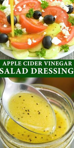 an apple cider vinegar salad dressing recipe