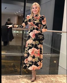 New Week, Comfortable Dress, Fall Winter Outfits, Elegant Woman, Munich, Floral Print Dress