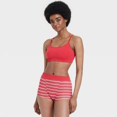 Move through busy days in cool, comfy style with this Bralette and Boy Shorts Set from Colsie™. Made from soft, stretchy knit fabric, this bralette and boy shorts set provides a comfortable, flexible fit that moves with you. You’ll love the adjustable straps that help you find the right fit, along with a pull-on closure for ease of wear. Colsie™: All You, Inside and Out. Sporty Seamless Boxer Briefs For Loungewear, Summer Cotton Bra For Loungewear, Cotton Bra For Summer Loungewear, Summer Cotton Loungewear Bra, Casual Cotton Seamless Bra, Summer Cotton Sports Bra For Loungewear, Casual Cotton Bra For Loungewear, Sporty Seamless Cotton Shorts, Summer Stretch Seamless Pajama Shorts