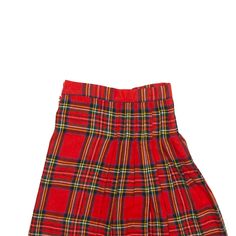 Item is in good used condition. May contain Wool. >Size: XXS >Waist: 22" >Length: 18" Red Mini Length Bottoms For School, Red Mini Bottoms For School, Red Fitted High Waist Skort, Retro Red Bottoms For School, Retro Red School Bottoms, Red Fitted Bottoms For School, Red Pleated High-waist Skirt, Red Lined Skirt For School, Red Retro Pleated Skirt