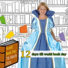 With just 12 days to go until World Book Day, the excitement is reaching new heights! At [Your Store Name], we're gearing up to celebrate the wonder of literature in style. From timeless classics to thrilling adventures, there's something for every book lover to explore. Get ready to dive into the magic of storytelling with us! #fancydress #worldbookday Roald Dahl, Girls World, Character Costumes, 12 Days, Book Lover, Fancy Dress