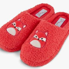 New Women’s Fifi Red Fox Squishmallow Slippers Size 6.5 To 7.5 5-6 8-9 Squishmallow Slippers, Fox Squishmallow, Koala Slippers, Pig Slippers, Fox Slippers, Panda Slippers, Versace Heels, Versace Sandals, Gucci Flats