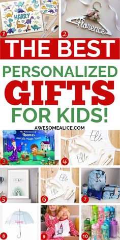 the best personalized gifts for kids