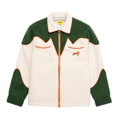 Luxury Green Outerwear For Streetwear, Golf Streetwear, Spring Streetwear Outerwear With Embroidered Graphics, Luxury Retro Varsity Jacket For Streetwear, Green Embroidered Streetwear Outerwear, Varsity Jacket Outfit, Polo Shirt Outfits, Shirt Design Inspiration