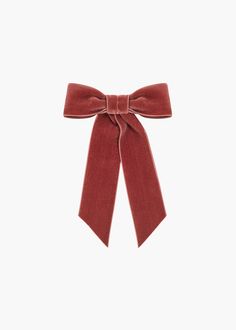 The Wide Velvet Bow Barrette is the larger sister of our classic Velvet Bow Barrette. Handmade in our Brooklyn studio, it features thick satin-edged silk velvet ribbon and a French barrette closure, making it easy to wear a multitude of ways, in any type of hair. This bow is a timeless addition to your hair collection. Dimensions: 6 x 9 inches Weight: 19g Bow Trend, Luxury Hair Accessories, Bow Barrette, Graduation Year, Custom Bows, Jennifer Behr, Christmas Bow, French Barrette, Hair Collection