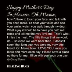 a red rose sitting on top of a black background with the words happy mother's day