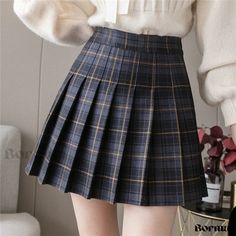 Stylish Below-Knee Length Skirt High Waist Skirt For School In Fall, School Pleated Skirt For Fall, Pleated Skirt For School In Fall, Fall School Mini Pleated Skirt, Short Skort For School In Fall, School Fitted Knee-length Skirt, Fall High-waisted Lined Tennis Skirt, Fall High Waist Lined Tennis Skirt, High Waist Lined Tennis Skirt For Fall