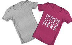 TShirt template Photoshop Free Photoshop