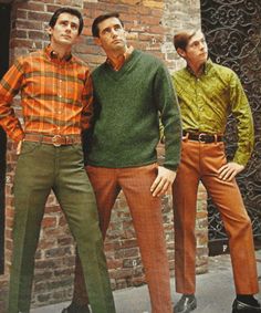 70s Fashion Men, 70s Mens Fashion, Fashion 60s, 1960 Fashion