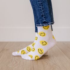 • Women's Fit for everyday wear Smiley Socks, Family Brand, Mama Shirt, Smiley, Shirt Shop, Everyday Wear, Socks, How To Wear