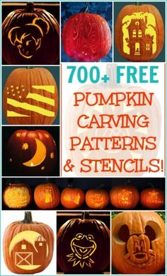 pumpkin carving patterns and stencils