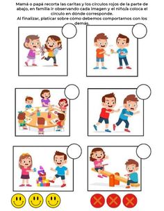 an activity for children to learn spanish with pictures on the same page and in different languages