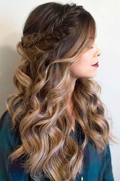 Trendy We Fryzurach, Pageant Hair, Fishtail Braid, Long Wavy Hair